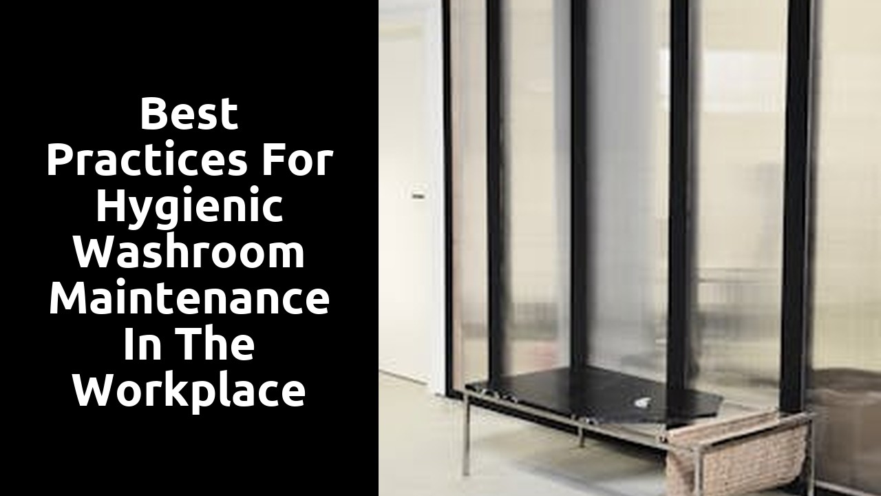 Best Practices for Hygienic Washroom Maintenance in the Workplace